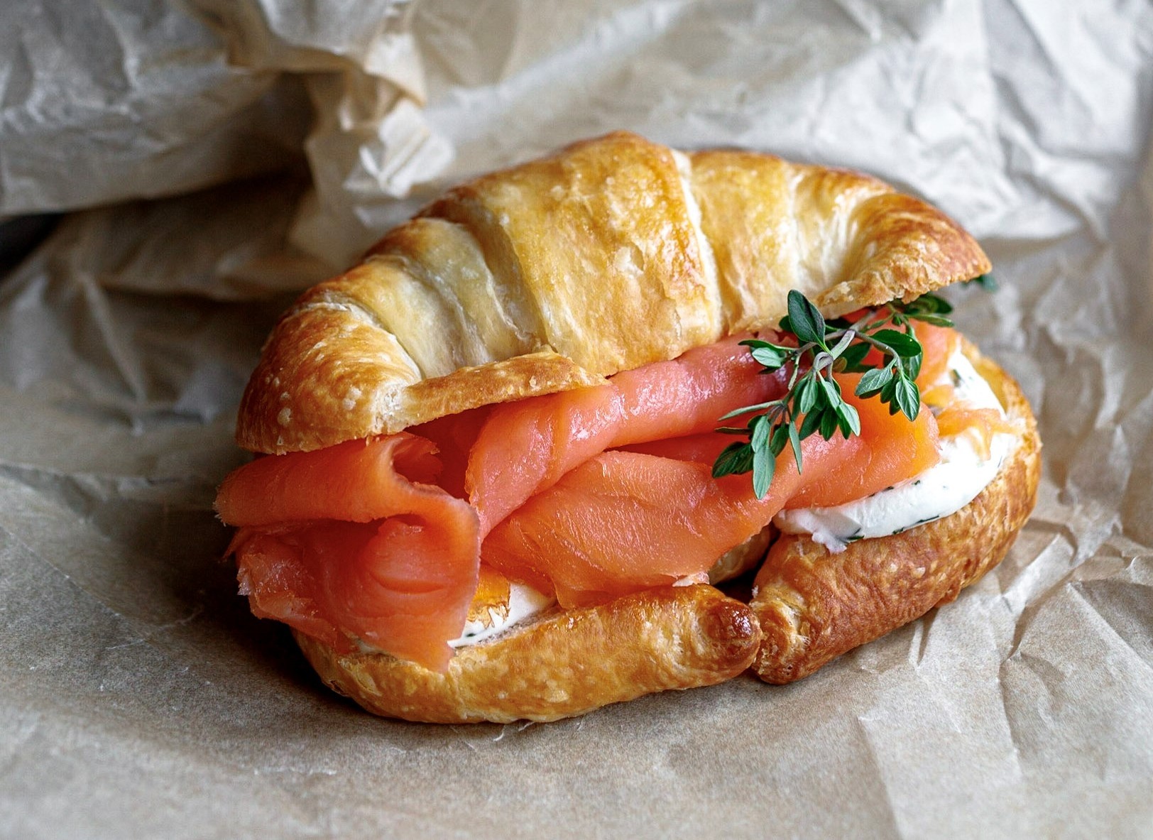 Smoked Salmon with Dill Cream Cheese