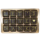 Let's Give Thanks "Message In A Box" Petits Fours Gift Box