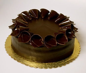 All chocolate cake.